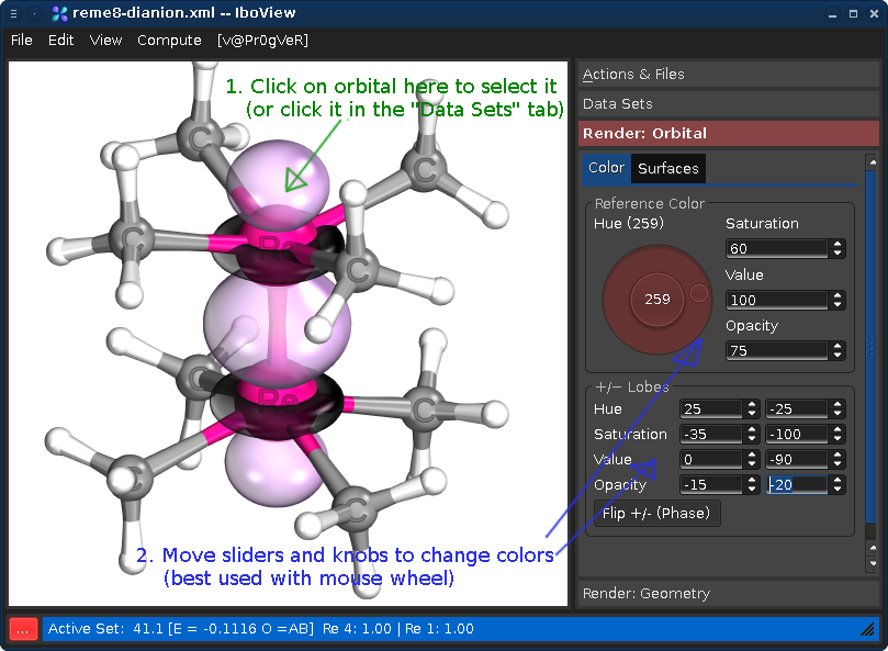 Color Orbitals